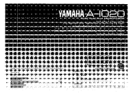 Yamaha A-1020-Owners-Manual